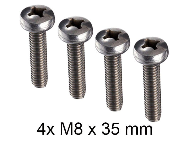 4x Schraube für z.B. Samsung TVs. Serviceartikel, kann nicht zurückgegeben werden - Wandhalterungshop