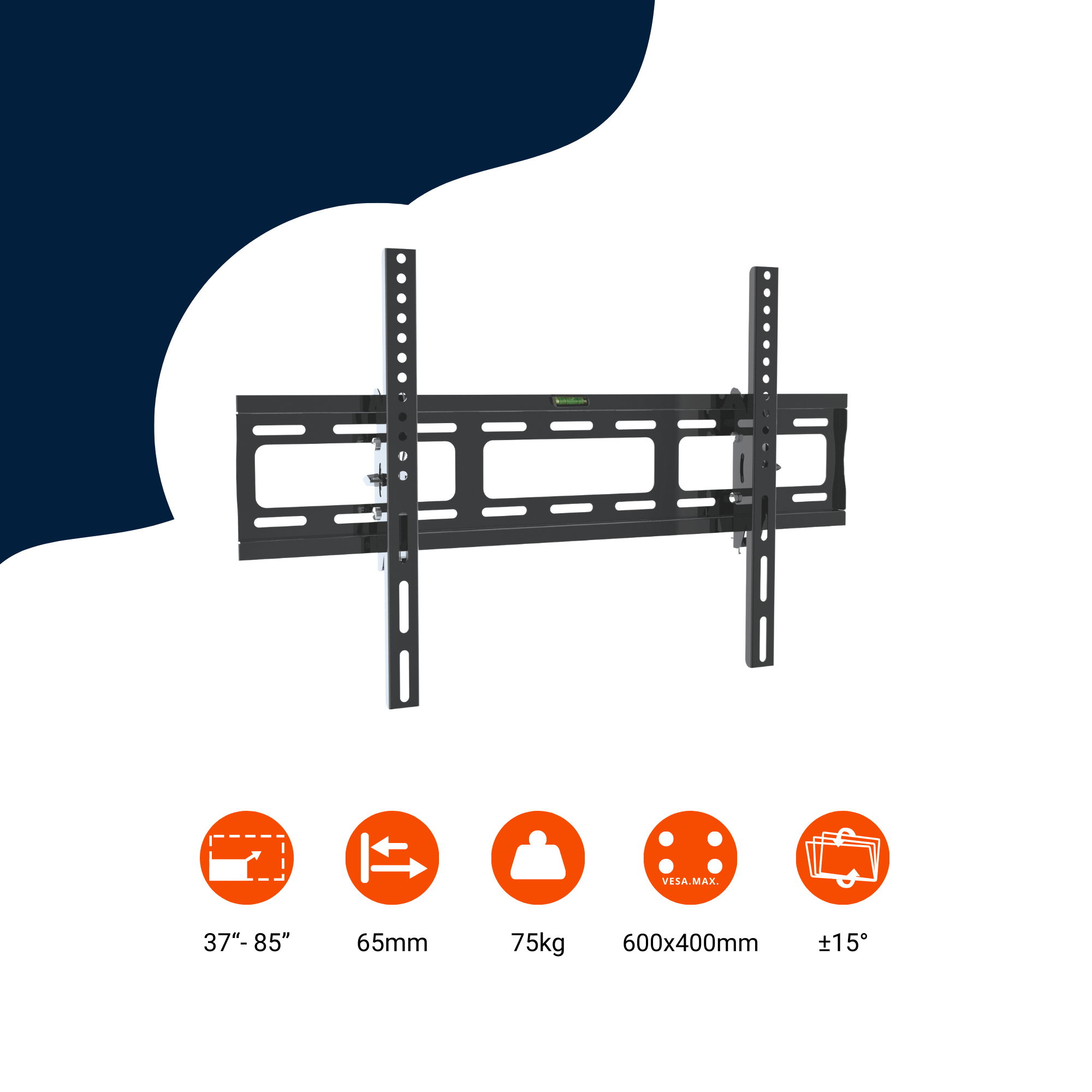A-PEQ APL-5 Wandhalterung | bis 85 Zoll, 75 kg, neigbar