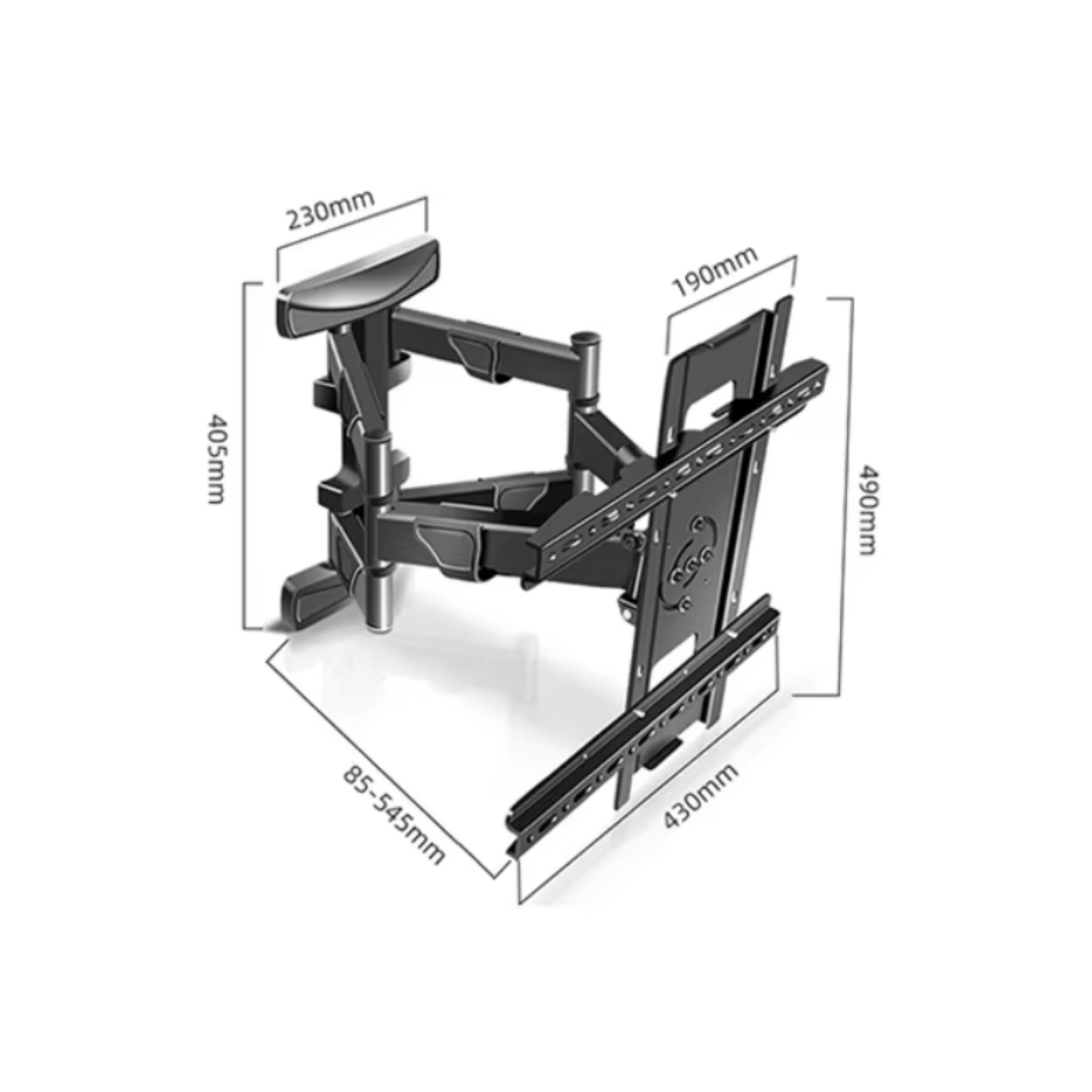 A-PEQ DY3770 Wandhalterung | 37-70 Zoll, 40 kg, 360° Rotation