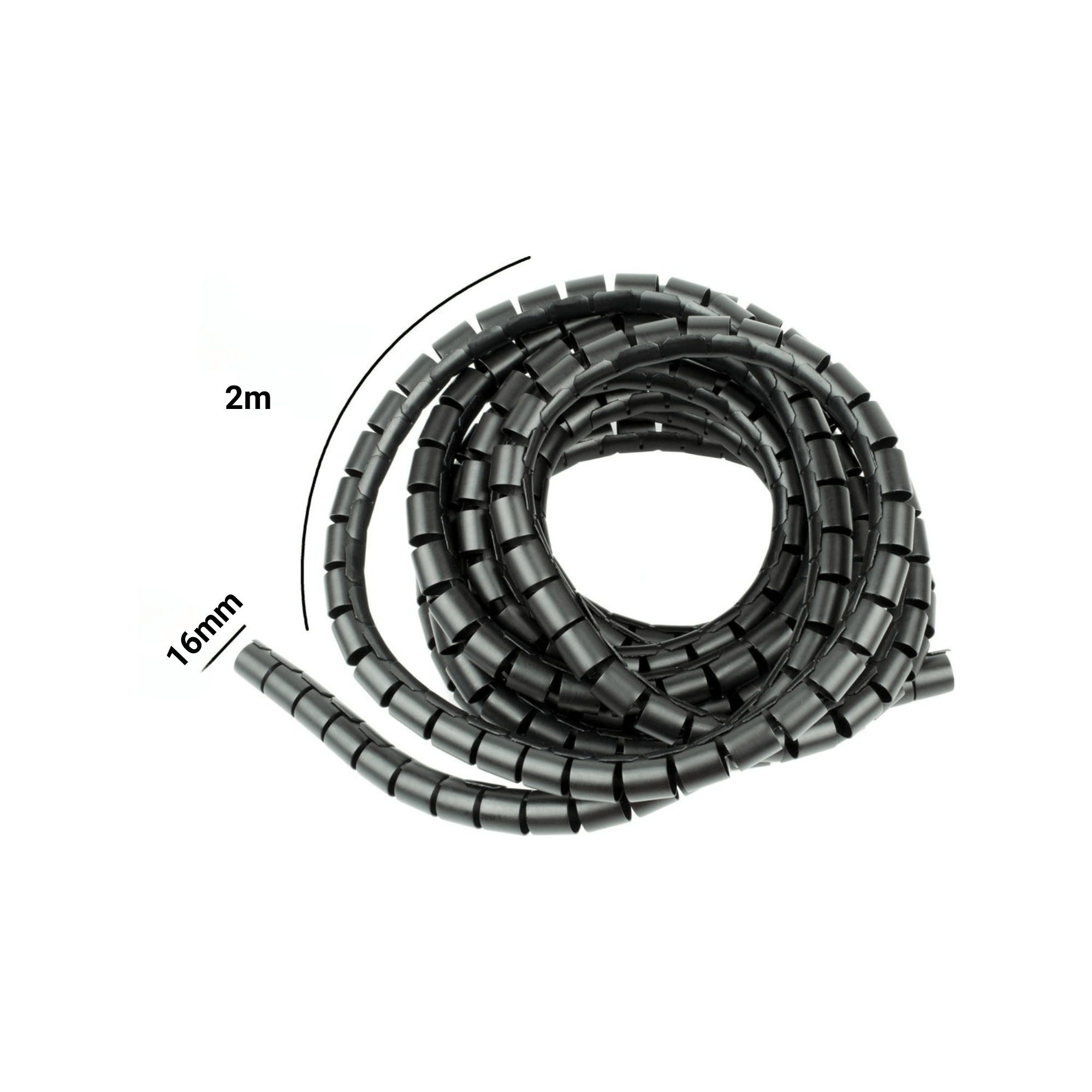 A-PEQ Kabelorganisator Länge 200cm Ø 16mm