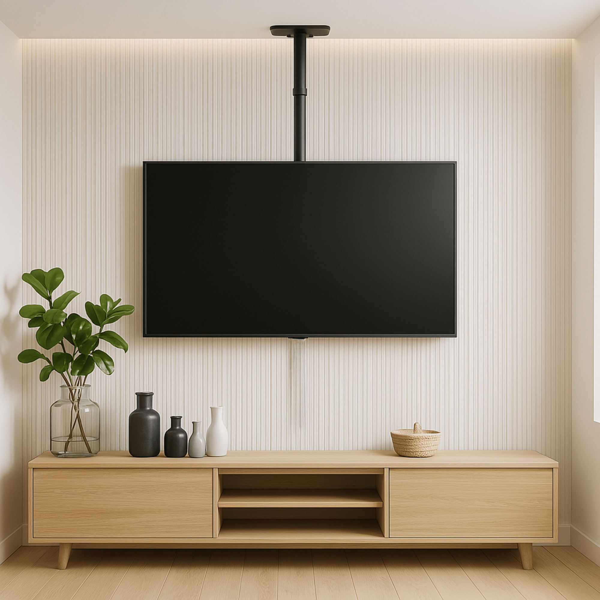 A-PEQ T765 TV Deckenhalterung | 39-90 Zoll, 85 kg