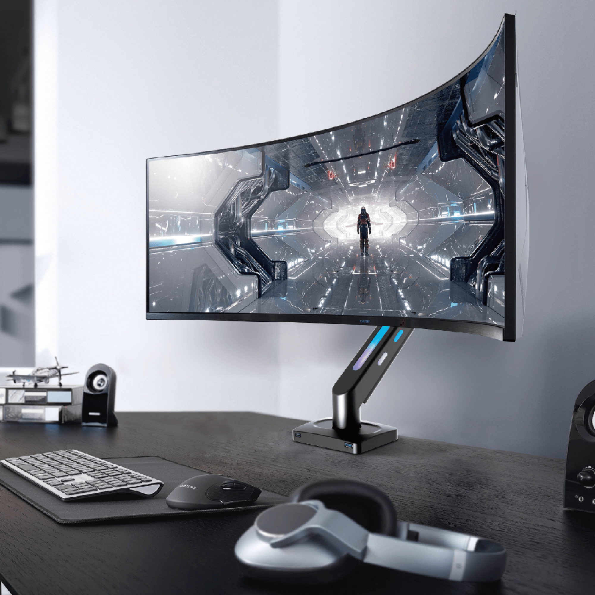 A-PEQ 1401 Monitorarm | 3-20 kg, 300-700 mm Auszug