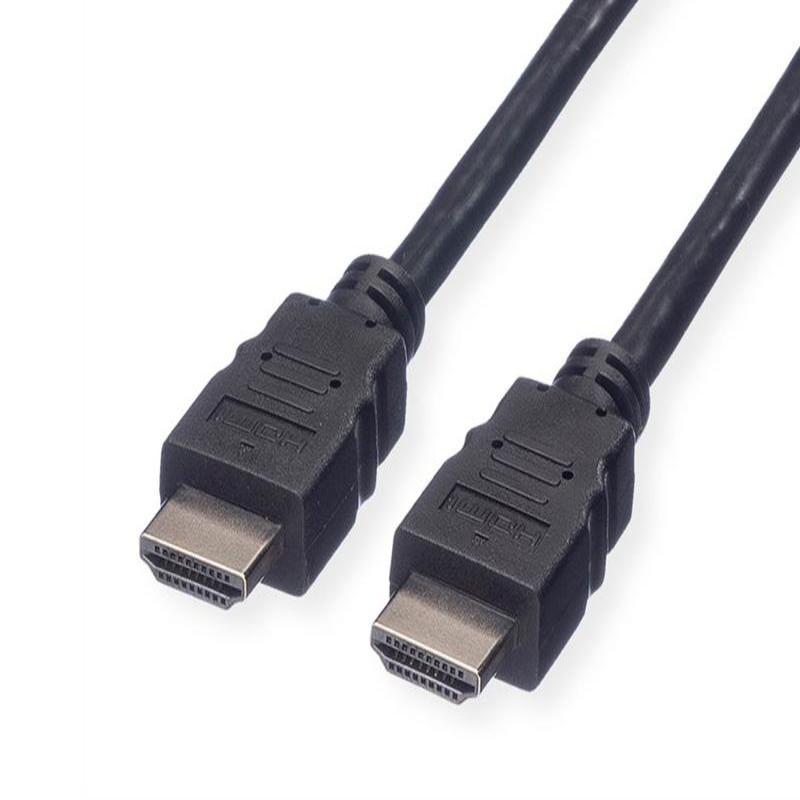 High Speed HDMI Kabel mit Ethernet 3m schwarz - Wandhalterungshop