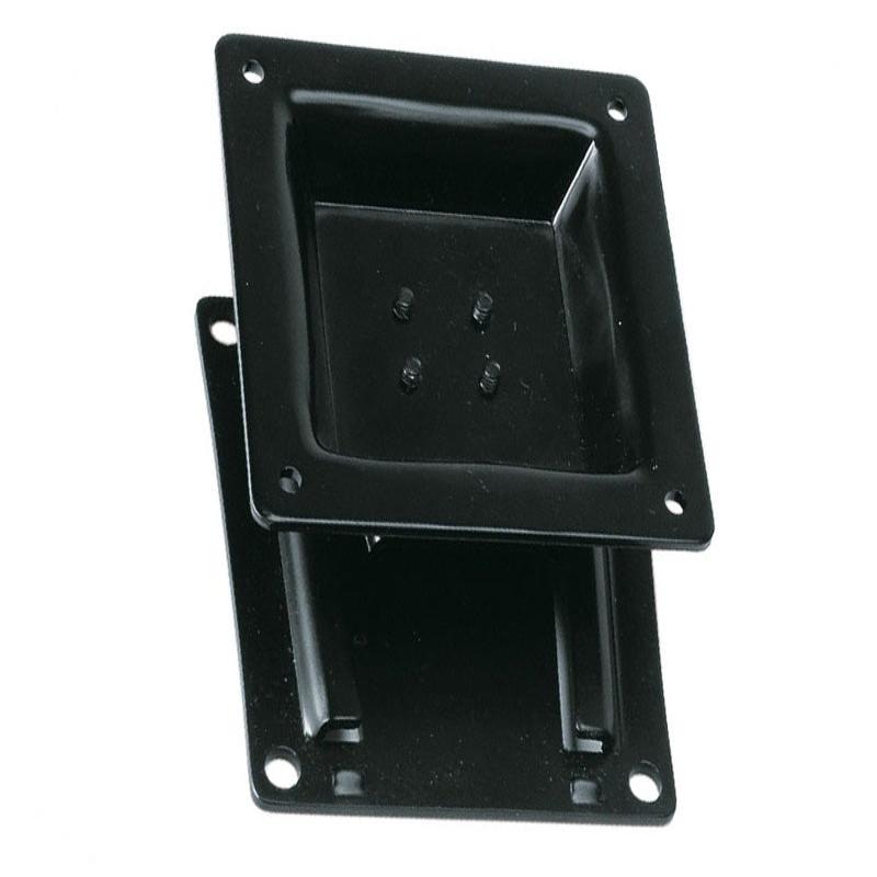 Modernsolid Wandhalterung schwarz max. VESA 75x75 - Wandhalterungshop