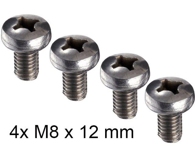 4x Schraube für verschiedene Fernseher. Serviceartikel, keine Rückgabe möglich - Wandhalterungshop