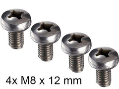 4x Schraube für verschiedene Fernseher. Serviceartikel, keine Rückgabe möglich