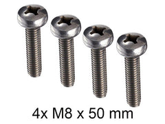 4x Schraube für z.B. Samsung (Curved) LED TVs, diverse 2020 Modelle. Serviceartikel, keine Rückgabe möglich