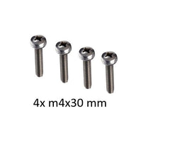 4x Schraube für z.B. Samsung LED TV = Serviceartikel, keine Rückgabe möglich