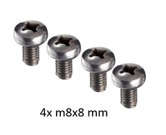 4x Schraube für z.B. Samsung TVs. Serviceartikel, kann nicht zurückgegeben werden