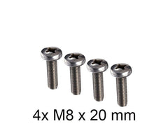 4x Schraube für z.B. Samsung TVs. Serviceartikel, keine Rückgabe möglich