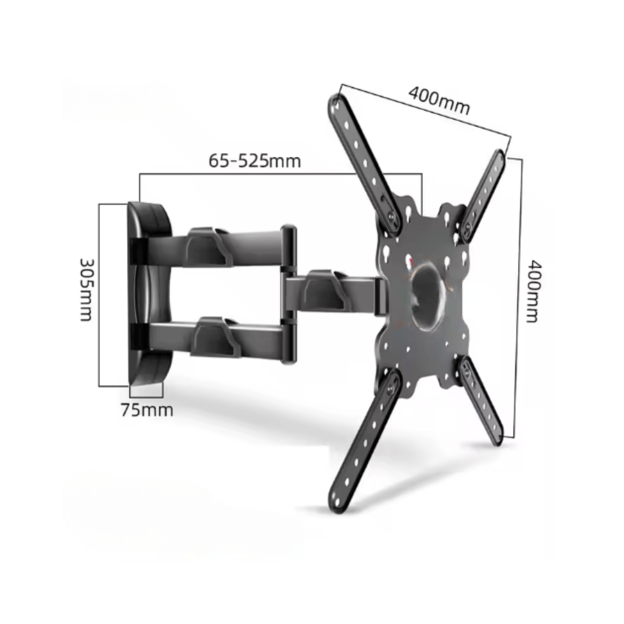A-PEQ DY3255 Dreh- & Neige Wandhalterung | 32-55 Zoll, 30 kg
