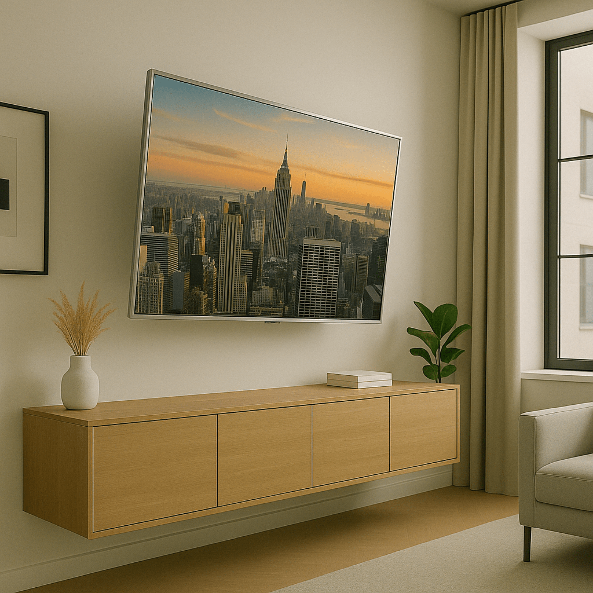 A-PEQ DY8585 Dreh- & Neige Wandhalterung | 37-75 Zoll, 70 kg