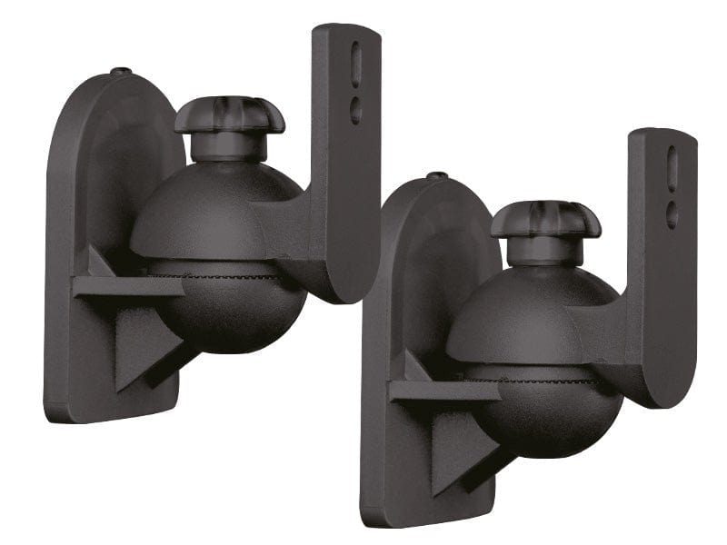 A - PEQ Satelliten - Lautsprecherhalterung schwarz (pro 2 Stück) - Wandhalterungshop