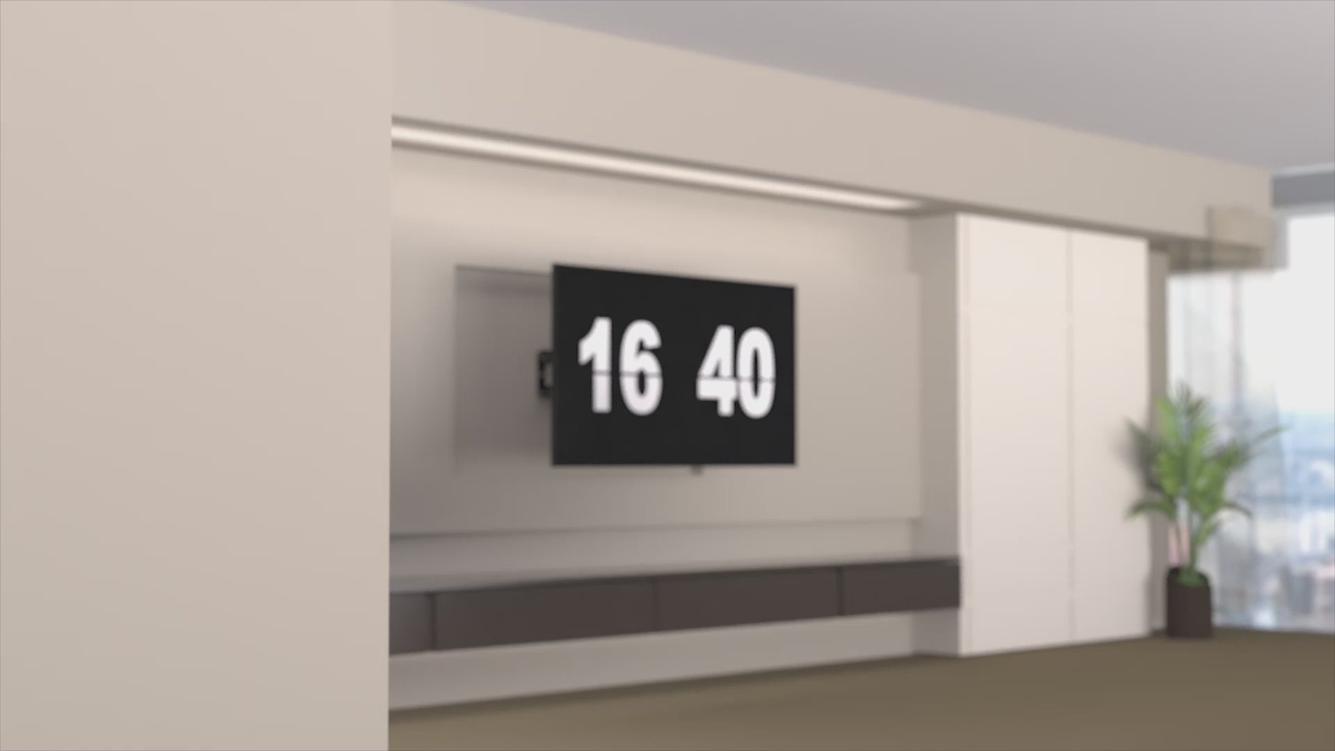 Verstellbare Wandhalterung A-PEQ DY1095 – Für Fernseher von 55 bis 110 Zoll geeignet