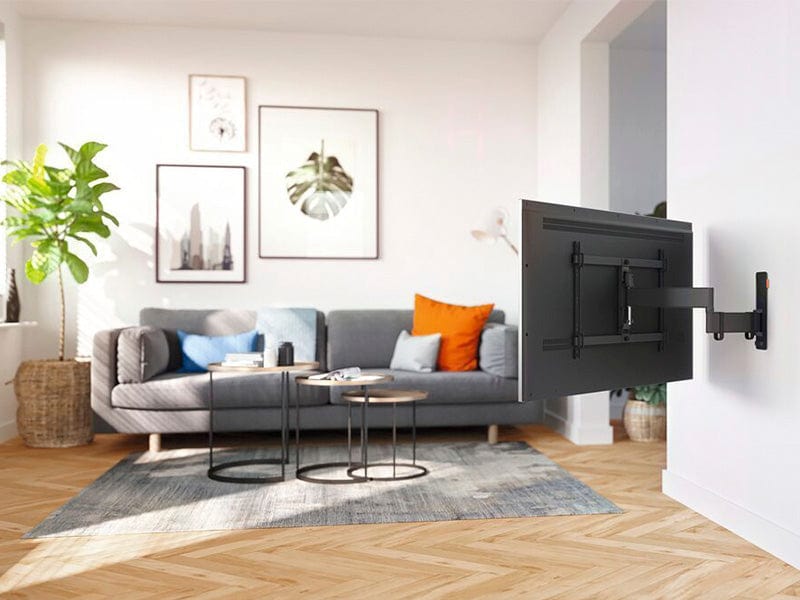 Vogel's TVM 3645 TV-Wandhalterung, drehbar, max. 77 Zoll Fernseher, schwarz